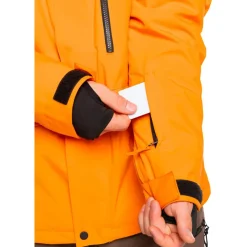 Veste De Ski Homme|Veste De Ski<Quiksilver Blouson Ski Mission Solid Orange Pepper
