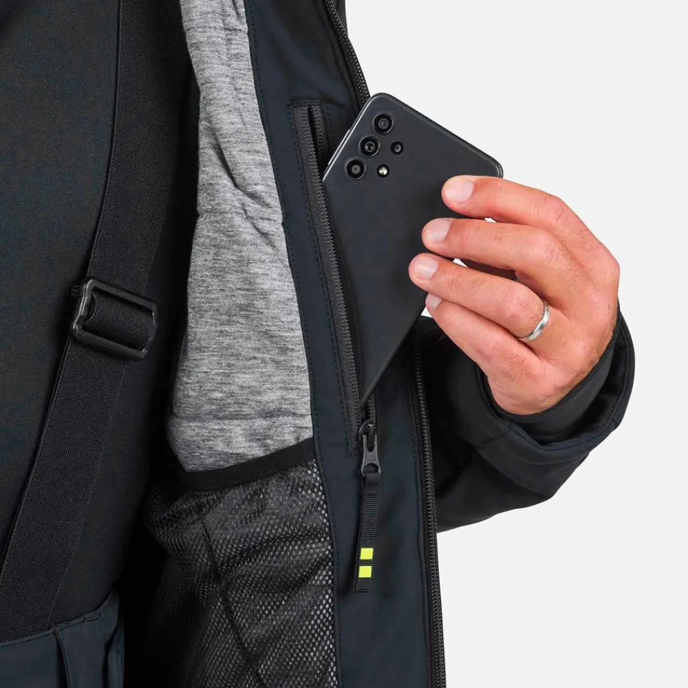 Online Blouson Ski Cieloalto Jacket Black Homme Veste De Ski Homme|Veste De Ski