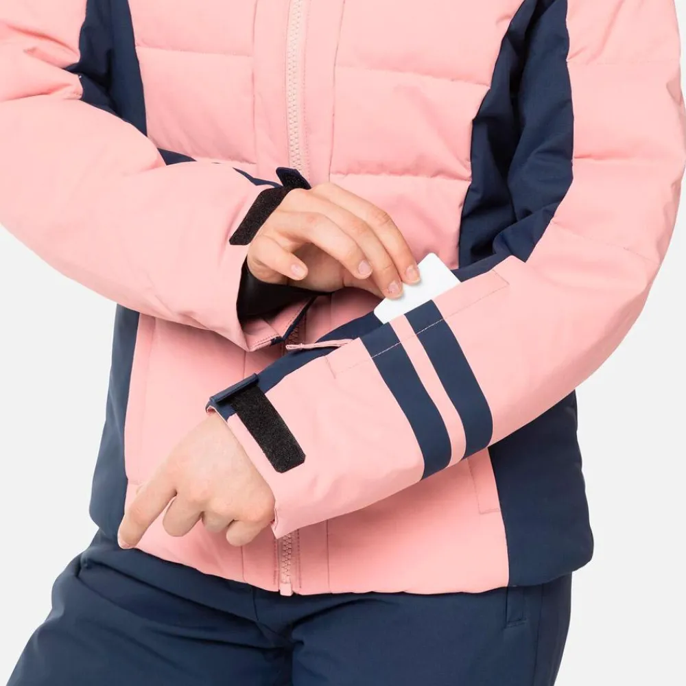 Outlet Blouson Ski Girl Polydown Jkt Cooper Pink Enfant Veste De Ski Enfant|Veste De Ski
