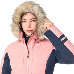 Outlet Blouson Ski Girl Polydown Jkt Cooper Pink Enfant Veste De Ski Enfant|Veste De Ski