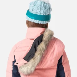 Outlet Blouson Ski Girl Polydown Jkt Cooper Pink Enfant Veste De Ski Enfant|Veste De Ski