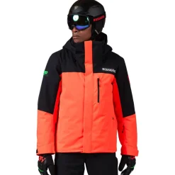Sale Blouson Ski Hero Velika Insulated Jacket Neon Red Homme Veste De Ski Homme|Veste De Ski