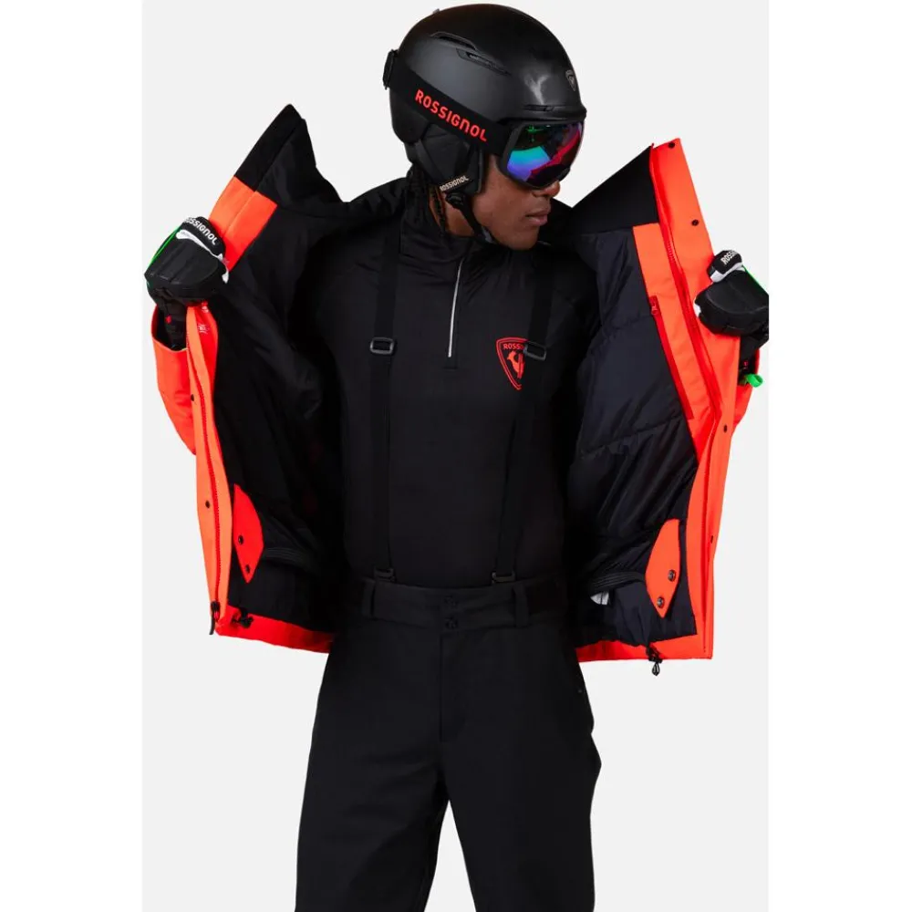 Sale Blouson Ski Hero Velika Insulated Jacket Neon Red Homme Veste De Ski Homme|Veste De Ski