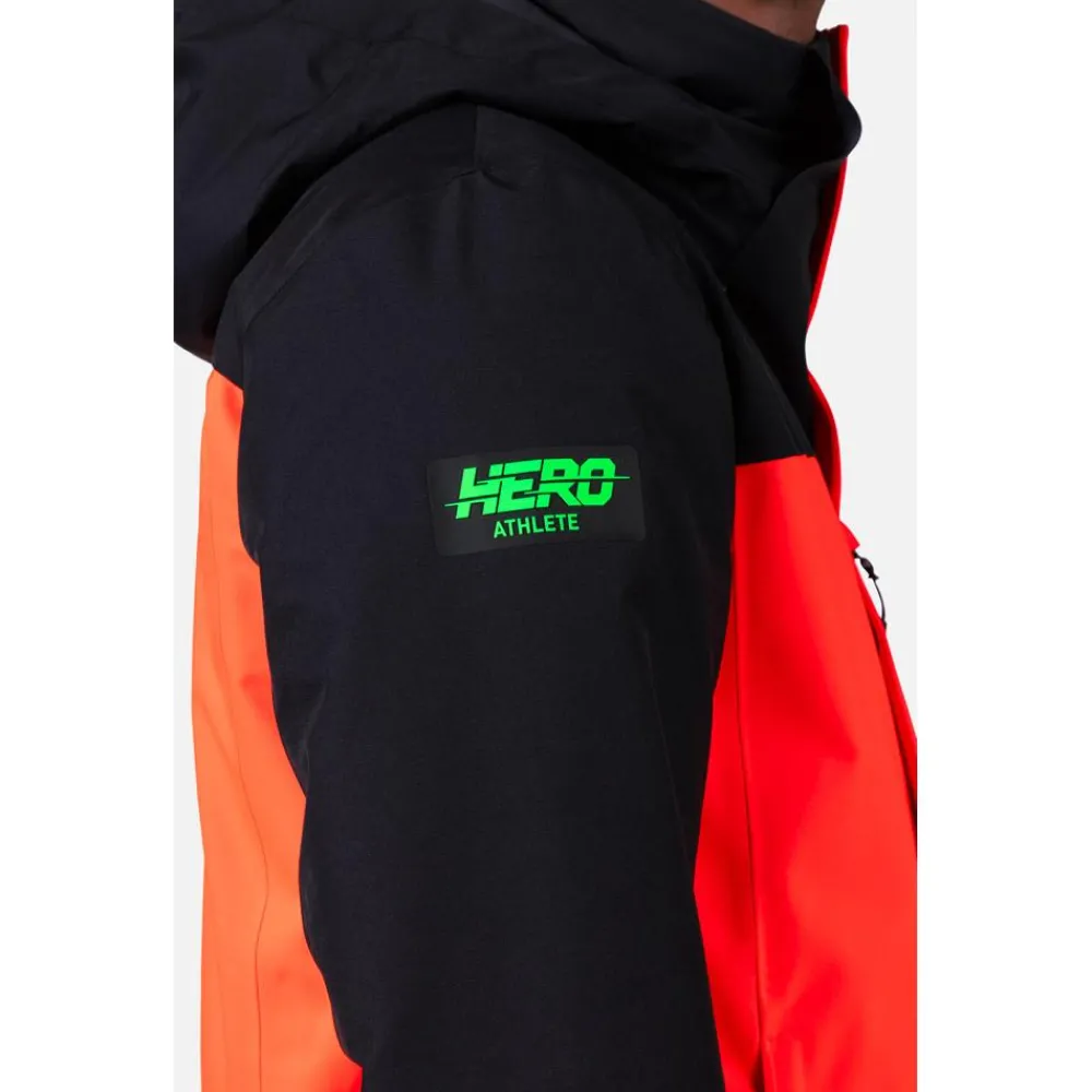Sale Blouson Ski Hero Velika Insulated Jacket Neon Red Homme Veste De Ski Homme|Veste De Ski