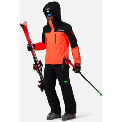 Sale Blouson Ski Hero Velika Insulated Jacket Neon Red Homme Veste De Ski Homme|Veste De Ski