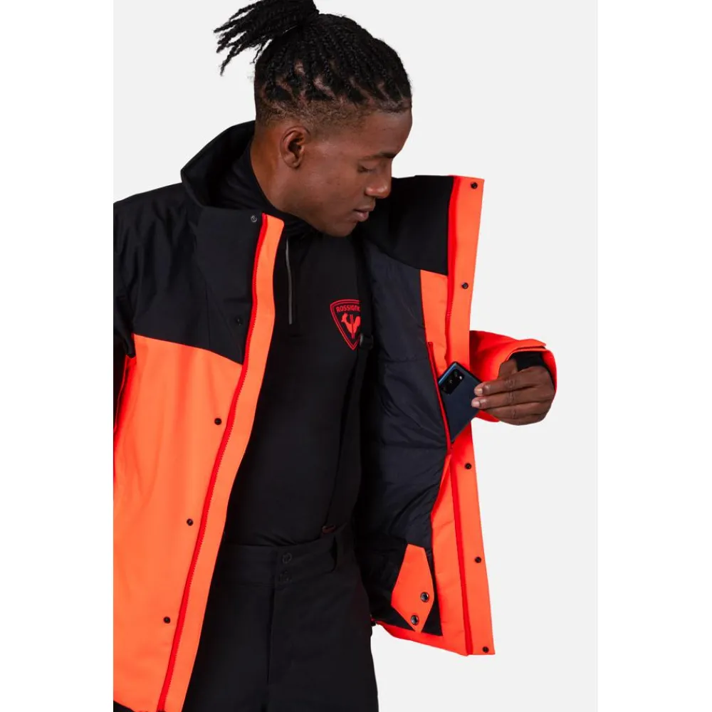 Sale Blouson Ski Hero Velika Insulated Jacket Neon Red Homme Veste De Ski Homme|Veste De Ski