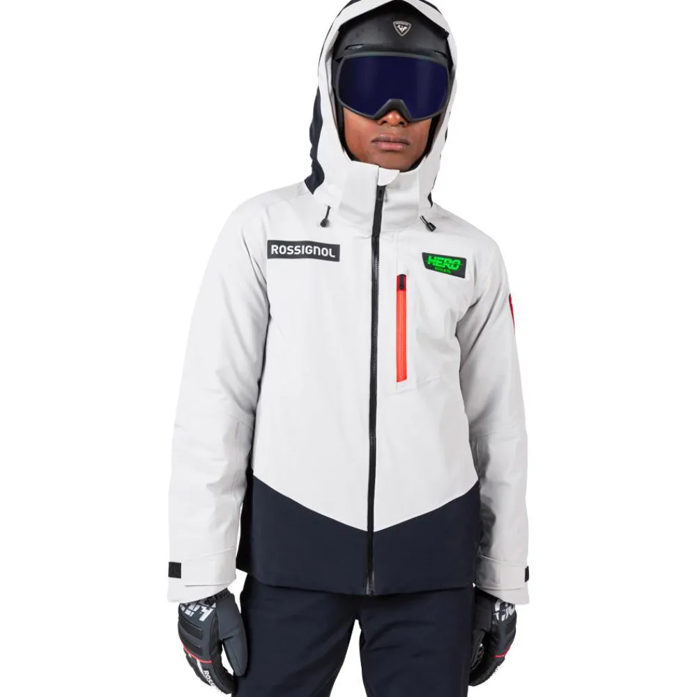 Online Blouson Ski Hero Blackside Insulated Jacket Soft Grey Homme Veste De Ski Homme|Veste De Ski