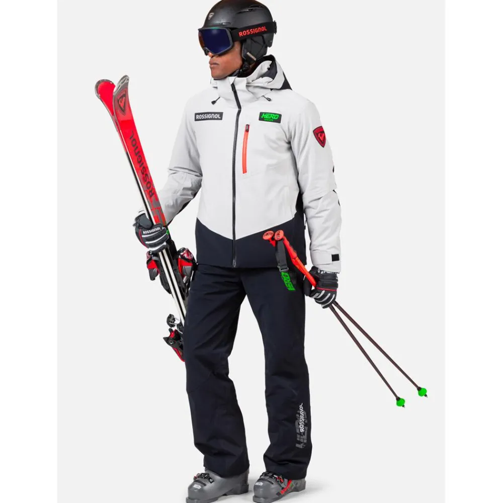 Online Blouson Ski Hero Blackside Insulated Jacket Soft Grey Homme Veste De Ski Homme|Veste De Ski