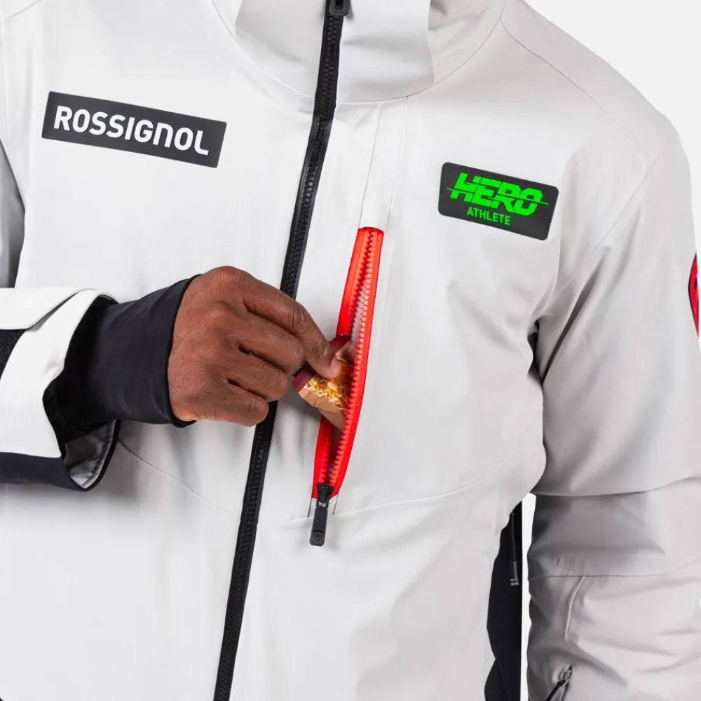 Online Blouson Ski Hero Blackside Insulated Jacket Soft Grey Homme Veste De Ski Homme|Veste De Ski