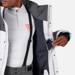 Veste De Ski Homme|Veste De Ski<Rossignol Blouson Ski Hero Velika Insulated Jacket Soft Grey