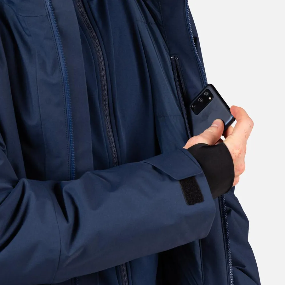 Blouson Ski Rochrun Insulated Jacket Dark Navy Homme Veste De Ski Homme|Veste De Ski