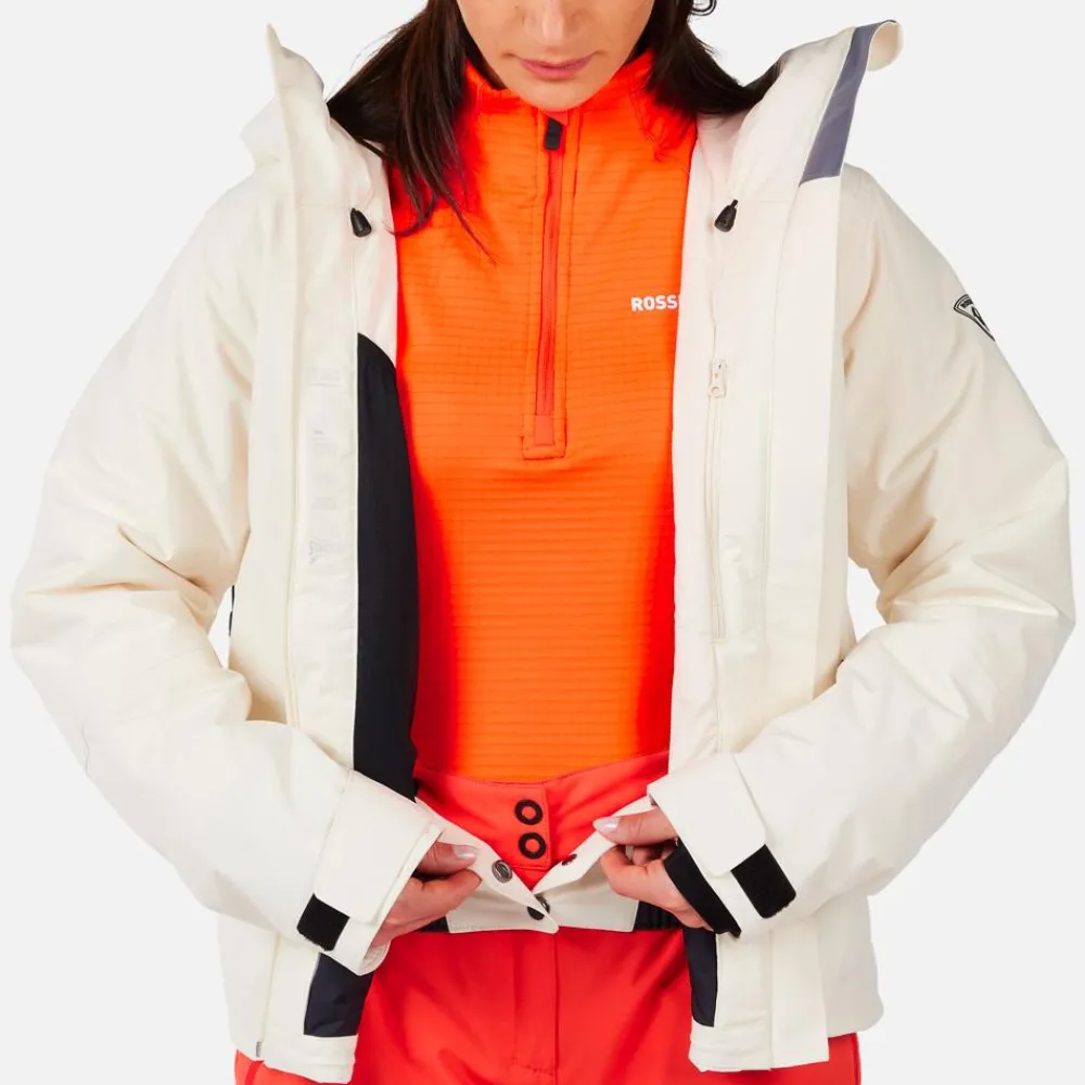 Veste De Ski Femme|Veste De Ski<Rossignol Blouson Ski W Rochrun Insulated Jacket Nature White