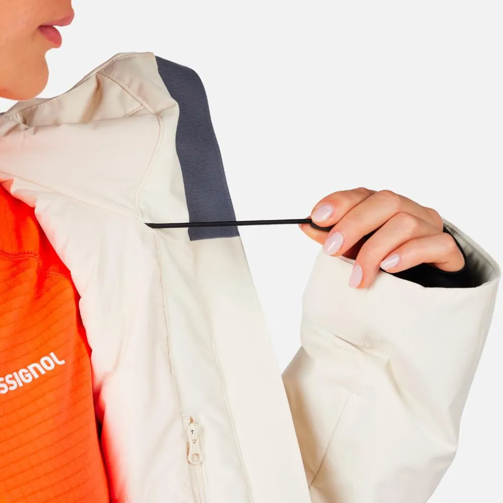 Veste De Ski Femme|Veste De Ski<Rossignol Blouson Ski W Rochrun Insulated Jacket Nature White