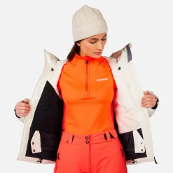 Veste De Ski Femme|Veste De Ski<Rossignol Blouson Ski W Rochrun Insulated Jacket Nature White