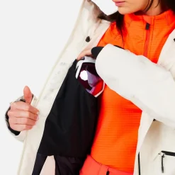 Veste De Ski Femme|Veste De Ski<Rossignol Blouson Ski W Rochrun Insulated Jacket Nature White