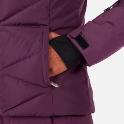 Blouson Ski W Staci Pearly Mulberry Femme Veste De Ski|Veste De Ski Femme