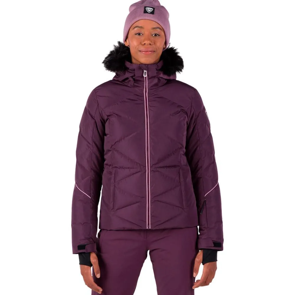 Blouson Ski W Staci Pearly Mulberry Femme Veste De Ski|Veste De Ski Femme