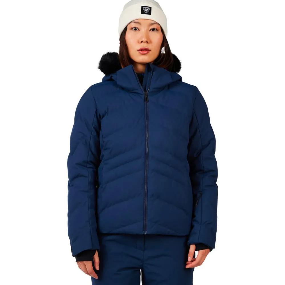 Sale Blouson Ski W Staci Insulated Jacket Dark Navy Femme Veste De Ski Femme|Veste De Ski