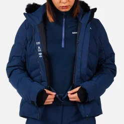 Sale Blouson Ski W Staci Insulated Jacket Dark Navy Femme Veste De Ski Femme|Veste De Ski