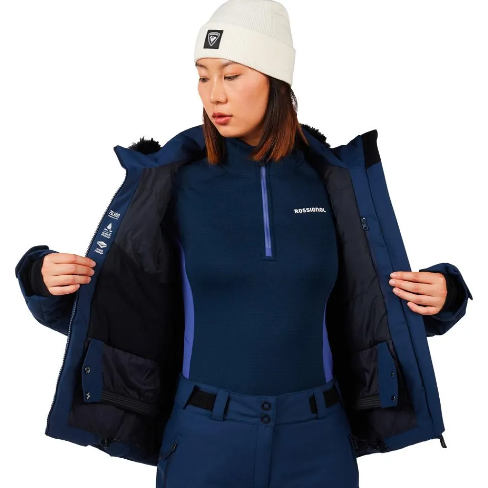 Sale Blouson Ski W Staci Insulated Jacket Dark Navy Femme Veste De Ski Femme|Veste De Ski