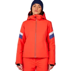 Veste De Ski Femme|Veste De Ski<Rossignol Blouson Ski W Strawpile Jkt Orange Flame
