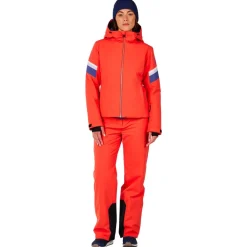 Veste De Ski Femme|Veste De Ski<Rossignol Blouson Ski W Strawpile Jkt Orange Flame