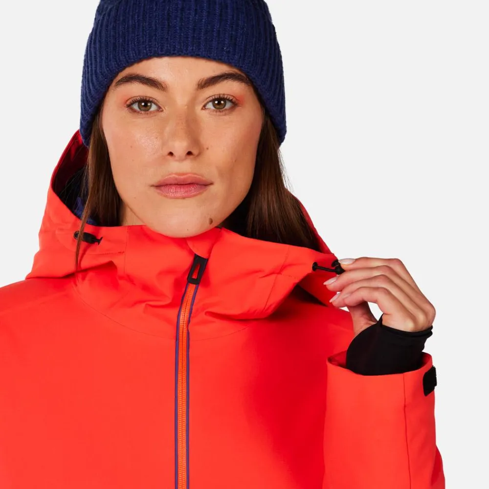 Veste De Ski Femme|Veste De Ski<Rossignol Blouson Ski W Strawpile Jkt Orange Flame