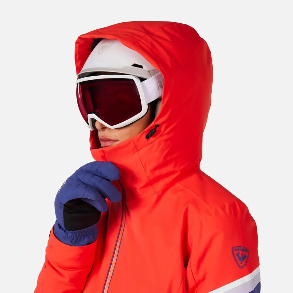 Veste De Ski Femme|Veste De Ski<Rossignol Blouson Ski W Strawpile Jkt Orange Flame