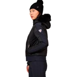 Online Blouson Ski W Ventina Bomber Black Femme Veste De Ski Femme|Veste De Ski