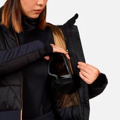 Online Blouson Ski W Ventina Bomber Black Femme Veste De Ski Femme|Veste De Ski