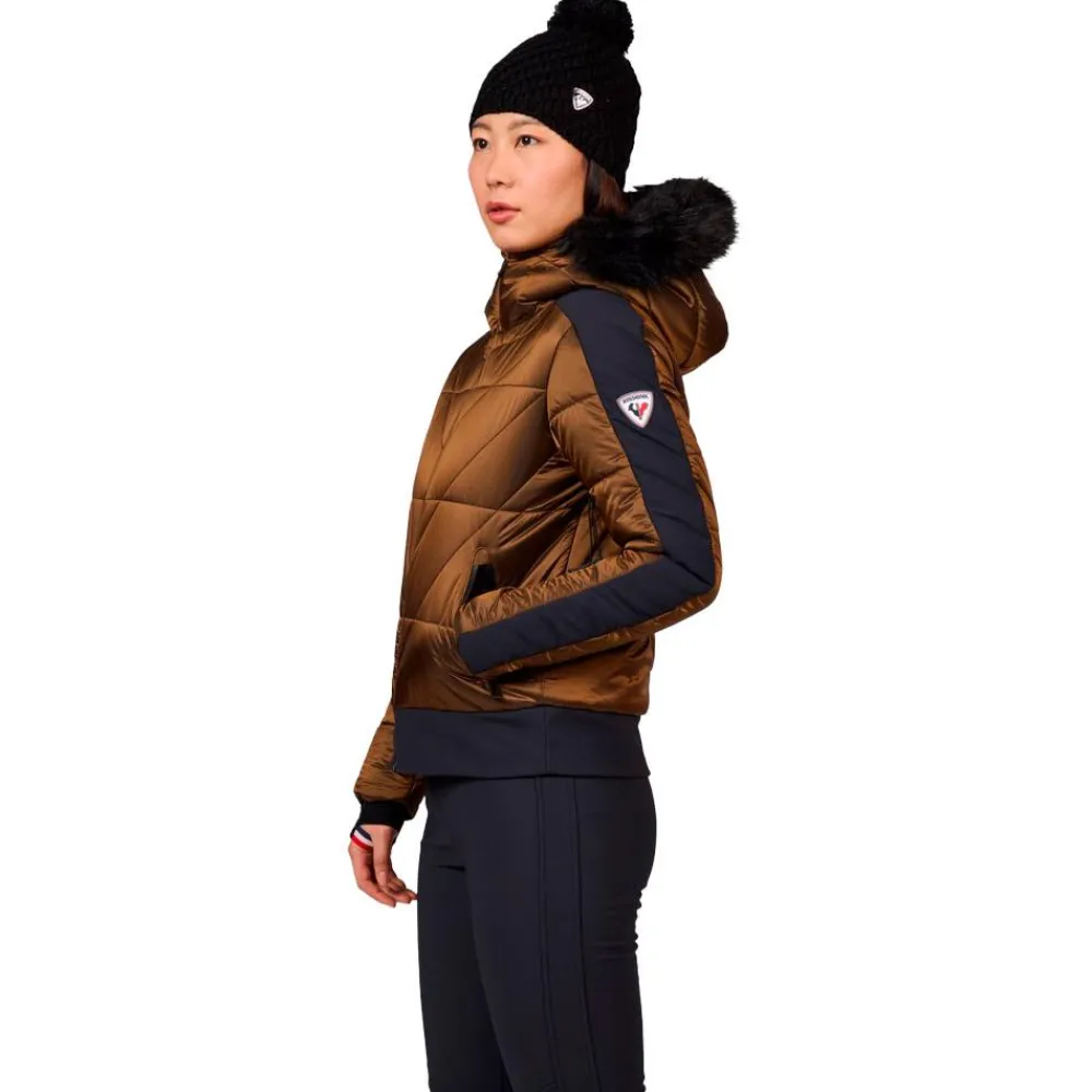 Veste De Ski Femme|Veste De Ski<Rossignol Blouson Ski W Ventina Bomber Bronze