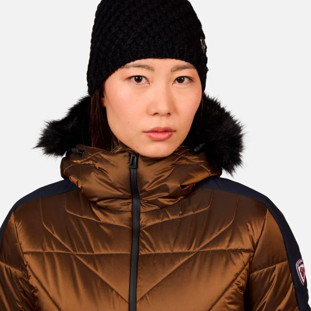 Veste De Ski Femme|Veste De Ski<Rossignol Blouson Ski W Ventina Bomber Bronze