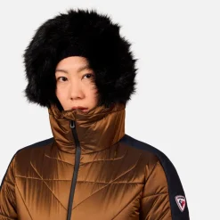 Veste De Ski Femme|Veste De Ski<Rossignol Blouson Ski W Ventina Bomber Bronze