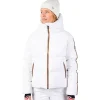 Discount Blouson Ski W Ventina Bomber Down Jkt White Femme Veste De Ski Femme|Veste De Ski