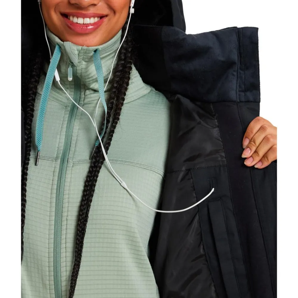 Outlet Blouson Ski Meade True Black Femme Veste De Ski Femme|Veste De Ski