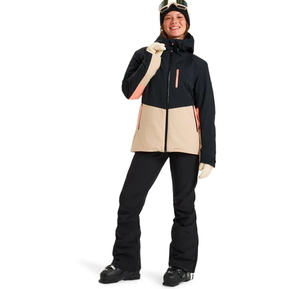 Veste De Ski Femme|Veste De Ski<Roxy Blouson Ski Peakside True Black