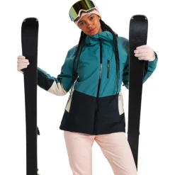 Hot Blouson Ski Peakside Sea Pine Femme Veste De Ski Femme|Veste De Ski