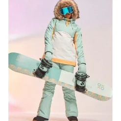 Veste De Ski Femme|Veste De Ski<Roxy Blouson Ski Shelter Cameo Green