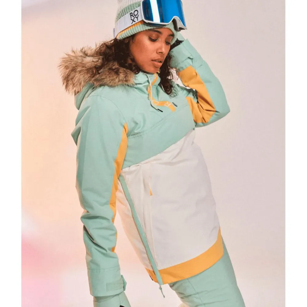 Veste De Ski Femme|Veste De Ski<Roxy Blouson Ski Shelter Cameo Green