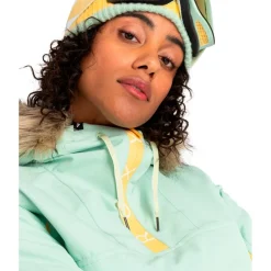 Veste De Ski Femme|Veste De Ski<Roxy Blouson Ski Shelter Cameo Green
