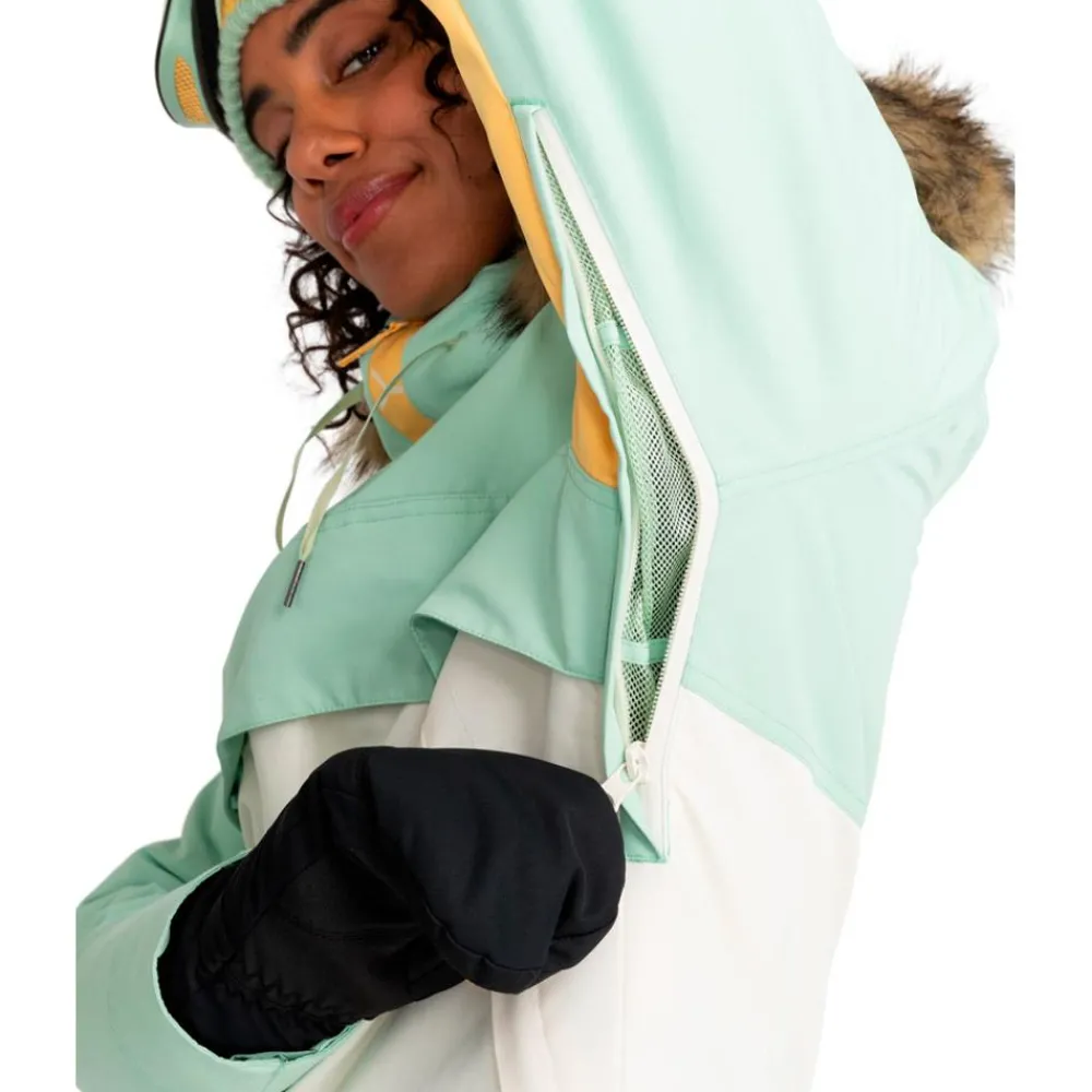 Veste De Ski Femme|Veste De Ski<Roxy Blouson Ski Shelter Cameo Green