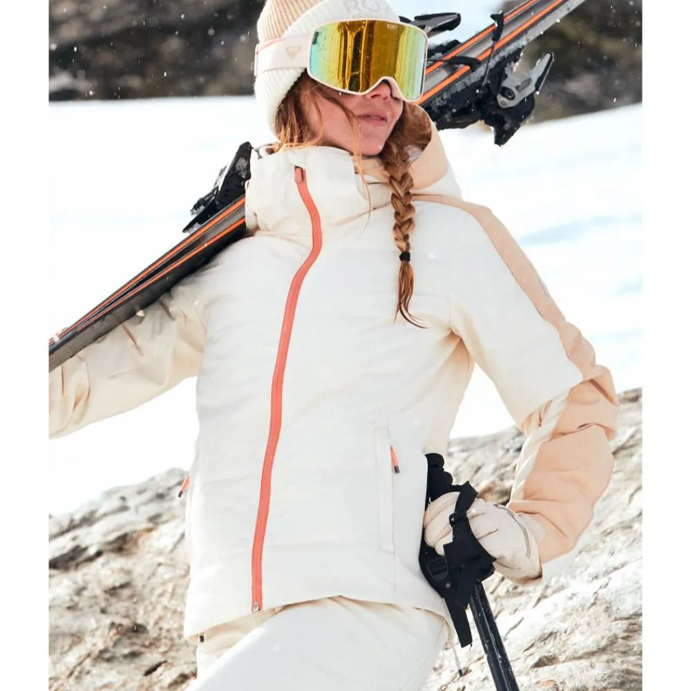 Hot Blouson Ski Snowblizzard Buttercream Femme Veste De Ski Femme|Veste De Ski