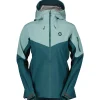 Veste De Ski Femme|Veste De Ski<Scott Blouson Ski Explorair 3L Jkt W North Mint Green Aruba Green