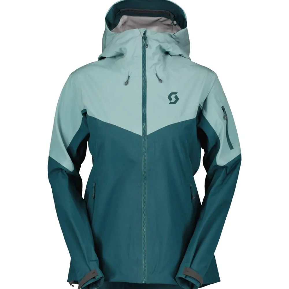 Veste De Ski Femme|Veste De Ski<Scott Blouson Ski Explorair 3L Jkt W North Mint Green Aruba Green