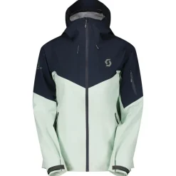 Blouson Ski W's Explorair 3L Jacket Fresh Green Dark Blue Femme Veste De Ski Femme|Veste De Ski