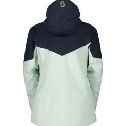 Blouson Ski W's Explorair 3L Jacket Fresh Green Dark Blue Femme Veste De Ski Femme|Veste De Ski
