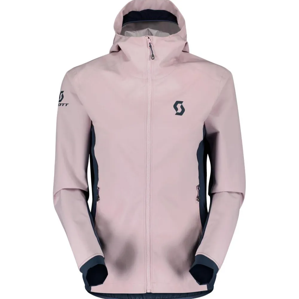Veste De Ski Femme|Veste Randonnée<Scott Blouson Ski W's Explorair Hybrid Lt Sweet Pink Dark Blue
