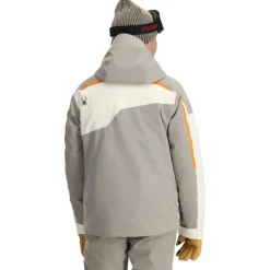 Veste De Ski Homme|Veste De Ski<Spyder Blouson Ski Leader Jkt Concrete