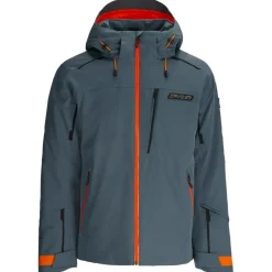 Discount Blouson Ski Leader Jacket Slate Blue Homme Veste De Ski|Veste De Ski Homme