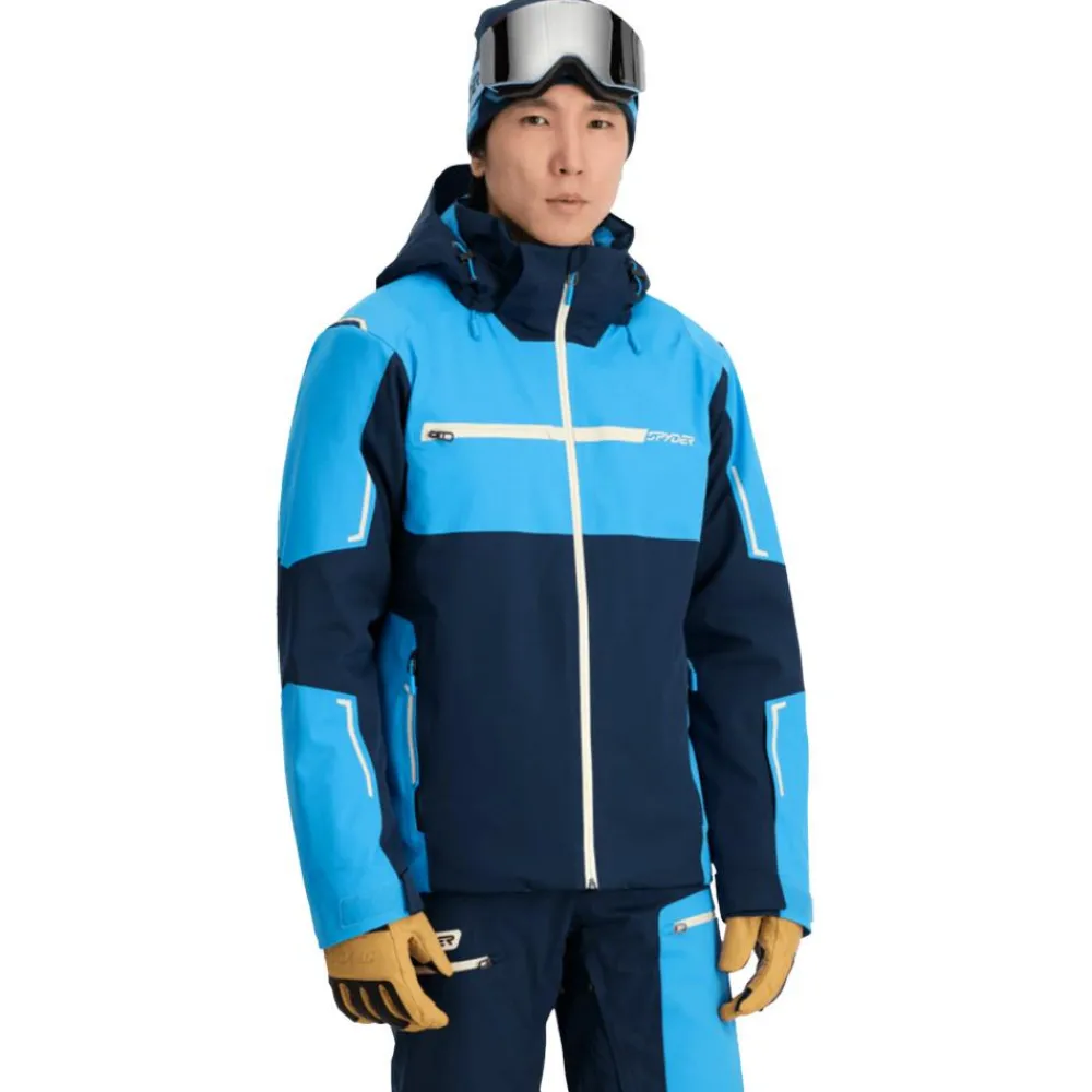 Veste De Ski Homme|Veste De Ski<Spyder Blouson Ski Titan Jacket True Navy